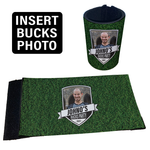 Grass Bucks Badge - Velcro Stubby Holder