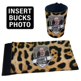 Tiger Bucks Badge - Velcro Stubby Holder